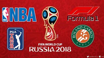 Ha llegado el mes más importante del 2018, pero no todo trata sobre el Mundial de Rusia y es por ello que aquí te compartimos los 11 eventos deportivos que no te puedes perder.