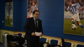 Aperribay, presidente de la Real.