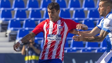 Augusto Fern&aacute;ndez con el Atl&eacute;tico. 