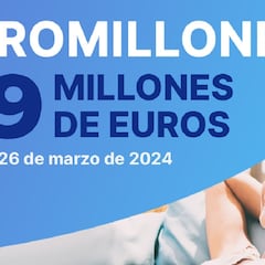 Euromillones: comprobar los resultados del sorteo de hoy, martes 26 de marzo