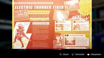 Rese&ntilde;a de Electric Thunder Tiger II, el primer juego al que jugamos en la Death Drive MK-II