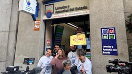 Lucia Pascual, lotera de Barquillo 10, segundo premio de Navidad: “La alegría de los ganadores lo compensa todo”