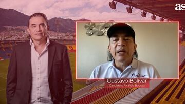 Gustavo Bolívar, candidato a la alcaldía de Bogotá, expuso para AS Colombia su principal apuesta en cuanto al deporte de la capital.