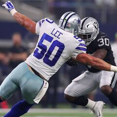 Sean Lee vuelve a entrenar y apunta a jugar contra Giants
