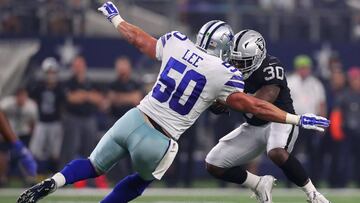 Sean Lee vuelve a entrenar y apunta a jugar contra Giants