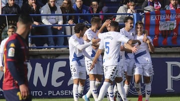 Extremadura 2 - Tenerife 4: resumen y resultado del partido