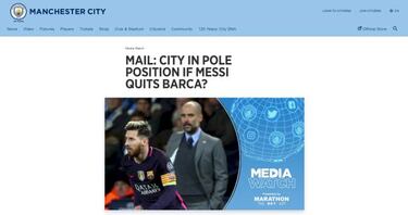 El City se ve con opciones de fichar a Messi este verano