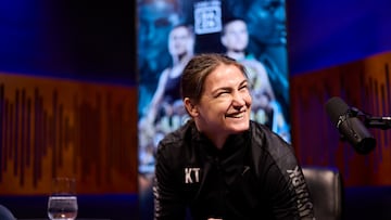 La campeona indiscutida del peso ligero Katie Taylor.