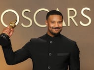 El actor y productor, inversionista del Bournemouth, Michael B. Jordan, logra un hito inédito para el fútbol inglés tras ganar el Oscar. REUTERS/Mario Anzuoni