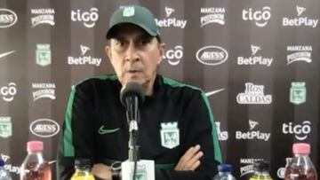 Guimaraes en la previa al partido contra Nacional