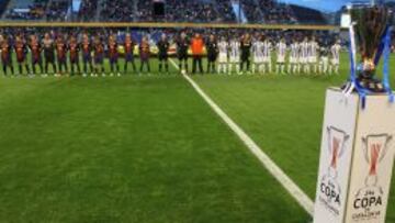 En 2013 el Barça alineó de entrada a tres del primer equipo.