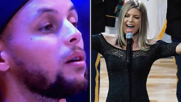 A Curry no le gustó la sensual interpretación de Fergie