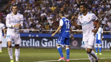 El Madrid roza la excelencia: 44 pases en el gol de Casemiro