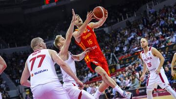 23/02/20 BALONCESTO BASKET 
 VETNANA CLASIFICACION EUROBASKET 2021 
 SELECCION ESPA&Ntilde;OLA ESPA&Ntilde;A - POLONIA 
 SANTI YUSTA
 FOTO ACB PHOTO ALBERTO NEVADO 
 PUBLICADA 24/02/20 NA MA32 2COL
                                