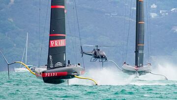 El Luna Rossa suma y sigue ante un Ineos UK Team impotente