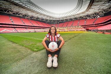 Eider: “Me ha costado llegar... Tengo las rótulas fijadas como un botón”