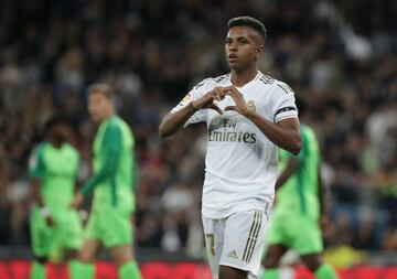 Real Madrid's Rodrygo.