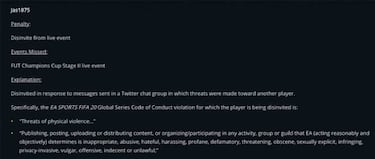 FIFA 20: banean a jugadores profesionales por una pelea racista