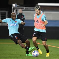 Selección Colombia prepara el duelo ante México en Santa Clara