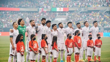 Fotografía de la Selección Mexicana en partido ante Ecuador el pasado 5 de junio de 2022 en Chicago.