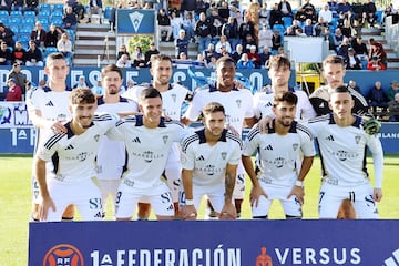 Alineacin del Marbella contra el Betis Deportivo.