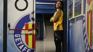 Dvd 976  22/11/19
 Marc Cucurella, jugador del Getafe CF, en las instalaciones del club.
 KIKE PARA.