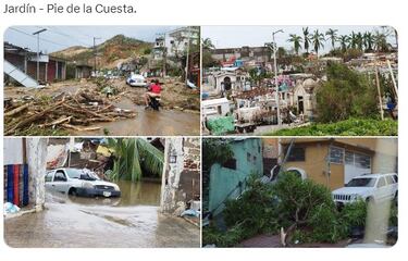 Así han sido los daños en diversas colonias de Acapulco | Fotos