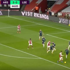 Aquí hay un genio: Ceballos pinta una de las maravillas de la Premier