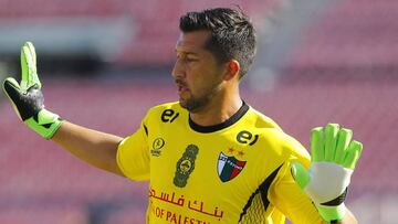 El jugador de Palestino, Luis Marin,