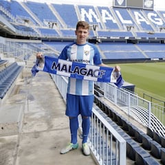 Rolón: "Heinze e Insúa me recomendaron venir al Málaga"