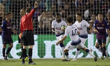 Barcelona 2-2 Tottenham (5-3 on penalties): in pictures