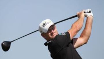 Jamie Donaldson durante el campeonato de Abu Dhabi. 