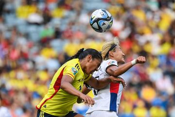 Mira las mejores imágenes del debut de la Selección Colombia en el Mundial Femenino de Australia y Nueva Zelanda ante Corea del Sur.