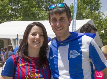 Fan Zone del Alavés. 