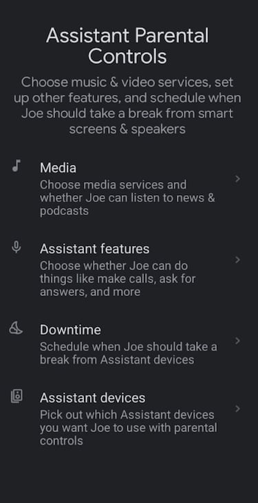 Google Assistant se actualiza con nuevas opciones de control parental