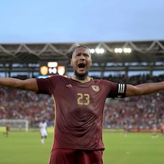 Rondón lidera la lista de Venezuela para el sueño mundialista