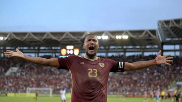 Rondón lidera la lista de Venezuela para el sueño mundialista