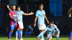 Néstor Araujo jugó 20 minutos entre el Celta y el Barcelona