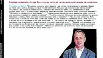 Cruyff: "Fichar a los mejores no significa saber de fútbol"