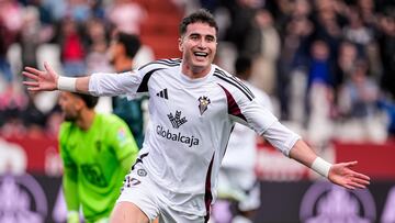 Partido de la jornada 24 de la Segunda División 2024-2025 de la liga de fútbol española, Liga Hypermotion, entre Albacete-Almería disputado el 26/01/2025 en el Carlos Belmonte. Foto Josema Moreno