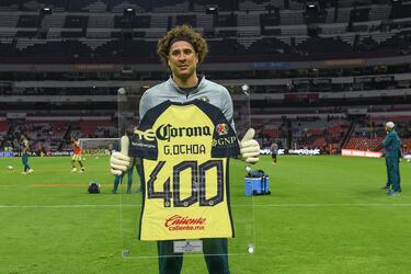 Ochoa y Andrada, los líderes de las porterías a cero en el Clausura 2022