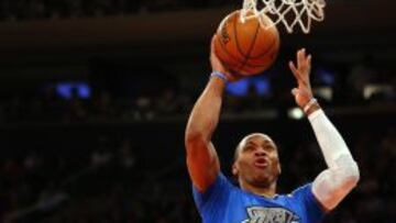 Russell Westbrook se opera la rodilla y se pierde el 'All-Star'