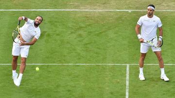 Juan Sebastian Cabal y Robert Farah, tenistas colombianos