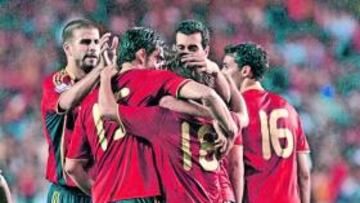 España celebra sus éxitos.