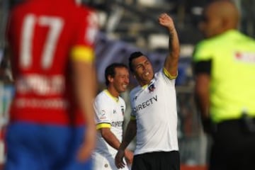 El amargo debut de Guede en Colo Colo, en imágenes