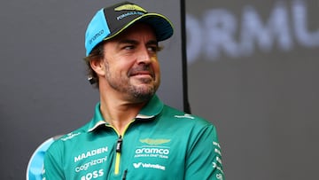 Fernando Alonso, en Singapur.