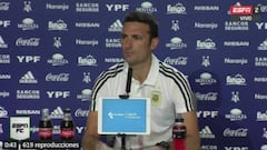 Así confirmó Scaloni a Messi en el XI titular de Argentina en Madrid