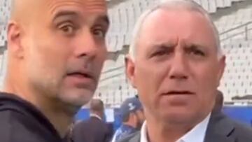 Pep ve a Zamorano y su cara lo dice todo: ¡el diálogo que viene es demasiado sabroso!