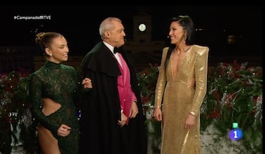 Ana Mena y Laura Escanes rivalizan con Cristina Pedroche: sus espectaculares looks en las Campanadas 2024