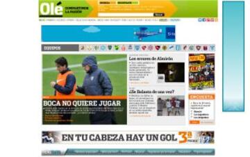 Portadas de la prensa extranjera